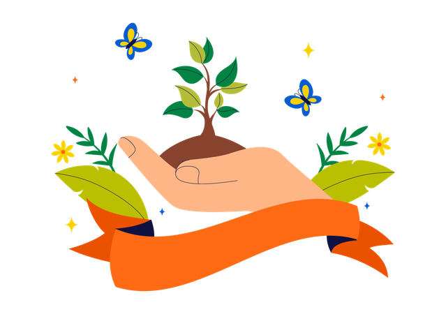 Journée mondiale de la conservation de la nature  Illustration