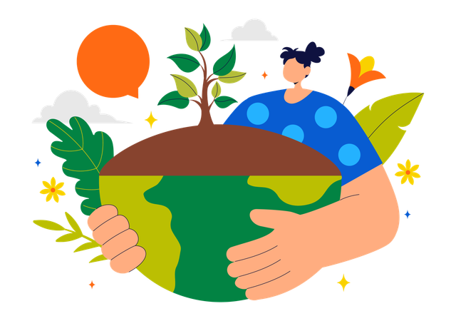 Journée mondiale de la conservation de la nature  Illustration