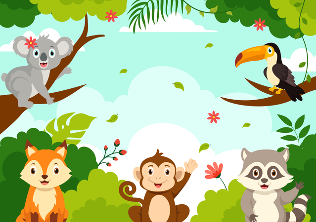 Journée mondiale de la vie sauvage  Illustration