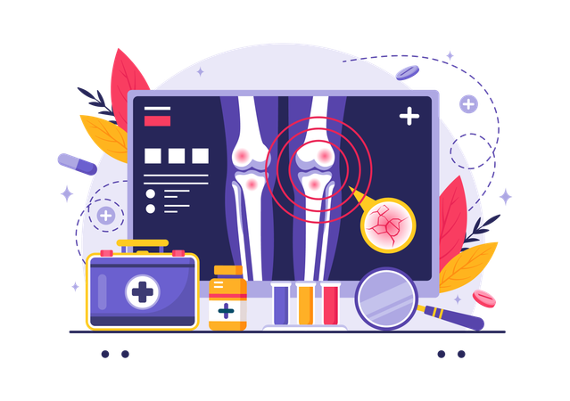 Journée mondiale de l'arthrite  Illustration