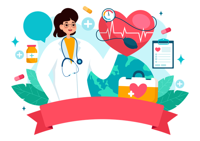 Journée mondiale de l'hypertension  Illustration