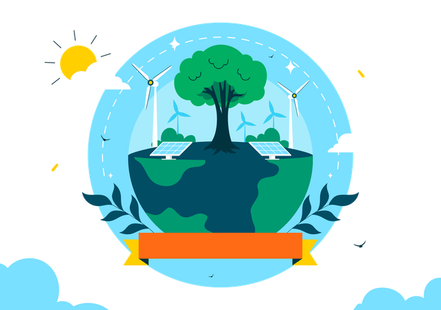 Journée mondiale de l'ozone  Illustration