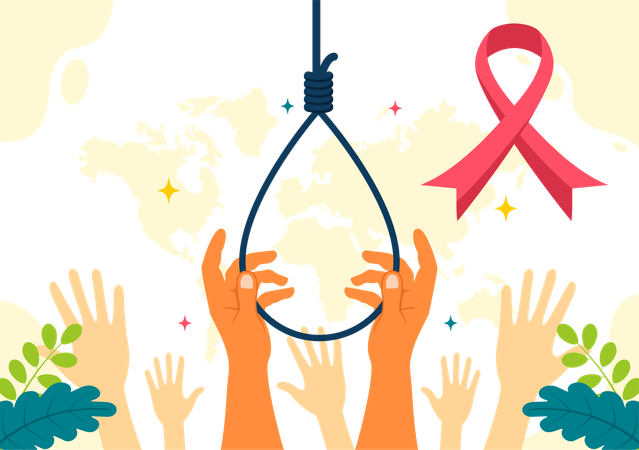Journée mondiale de prévention du suicide  Illustration