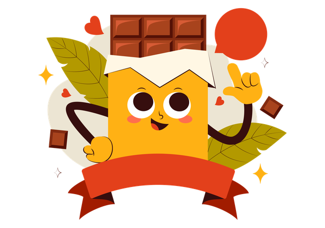 Journée mondiale du chocolat  Illustration