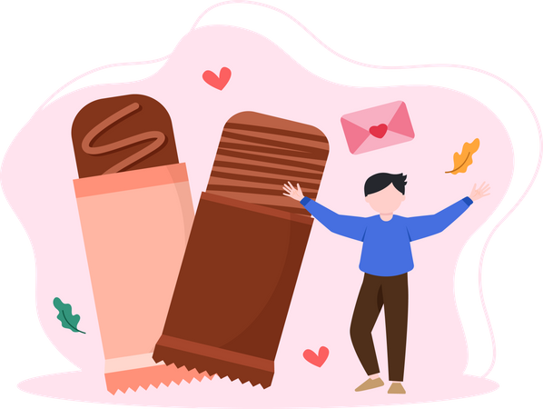 Journée mondiale du chocolat  Illustration