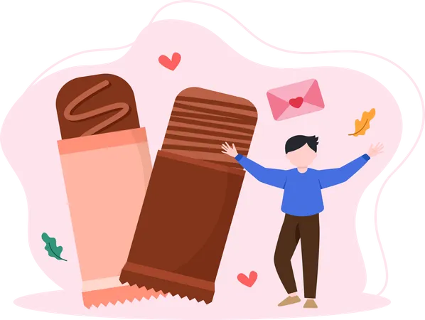 Journée mondiale du chocolat  Illustration