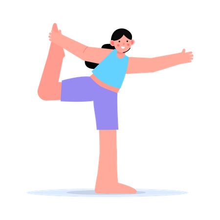 Journée mondiale du yoga  Illustration