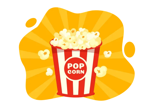 Journée nationale du pop-corn  Illustration