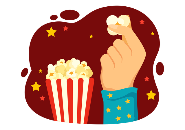 Journée nationale du pop-corn  Illustration