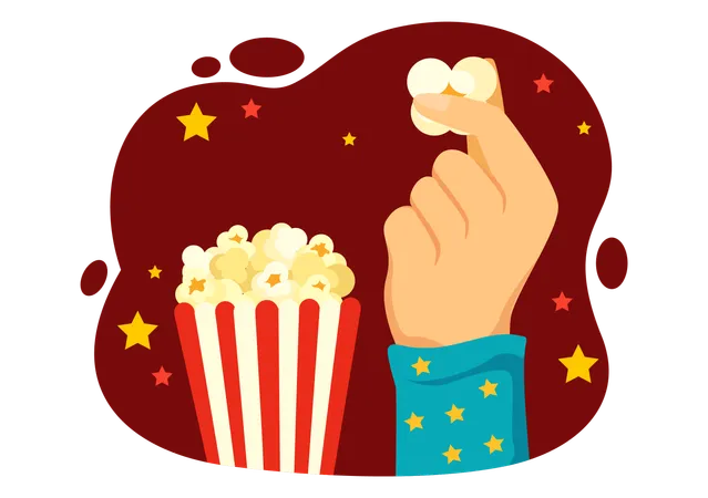 Journée nationale du pop-corn  Illustration