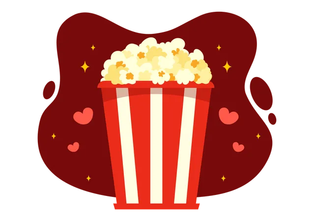 Journée nationale du pop-corn  Illustration