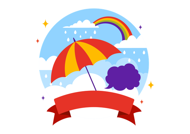 Journée du parapluie  Illustration