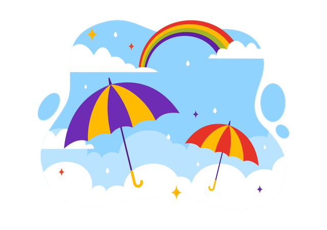 Journée du parapluie  Illustration