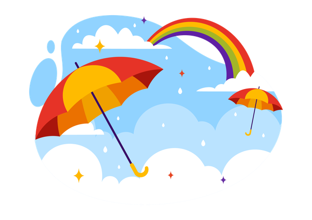 Journée du parapluie  Illustration