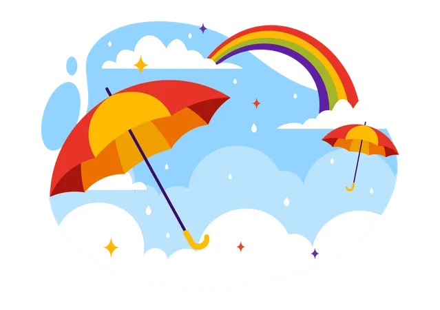 Journée du parapluie  Illustration