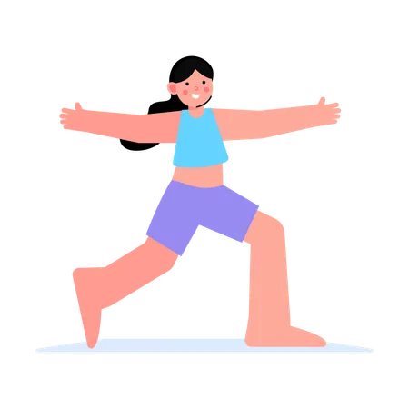 Journée de yoga  Illustration