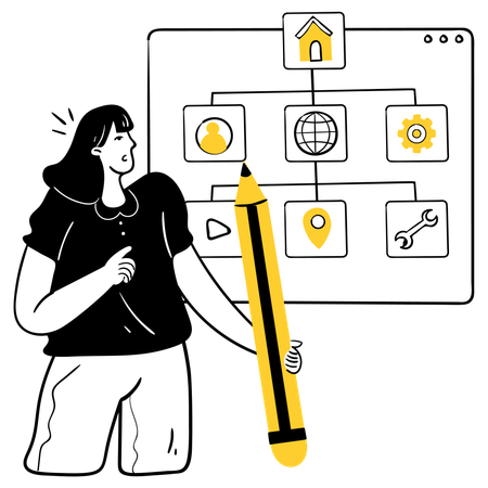 Journey Mapping  Illustration