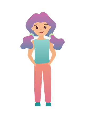 Jovem  Ilustração