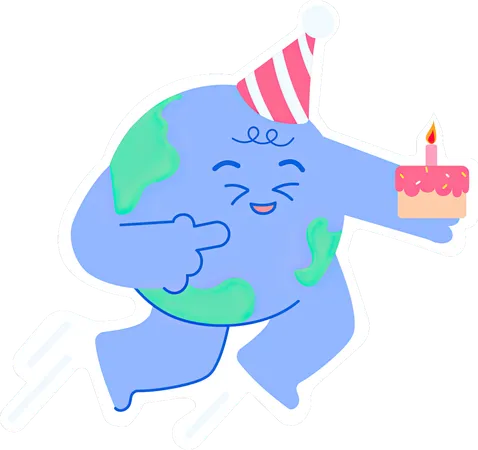 Joyeux Jour de la Terre  Illustration