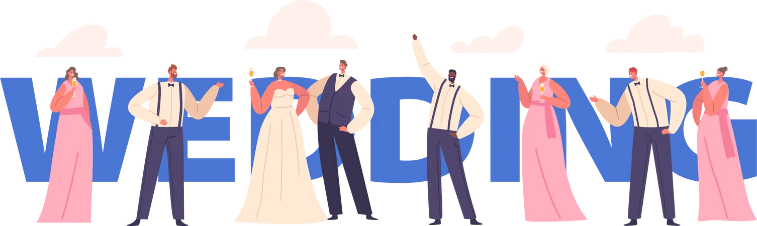 Joyeuse Union De Deux Âmes  Illustration