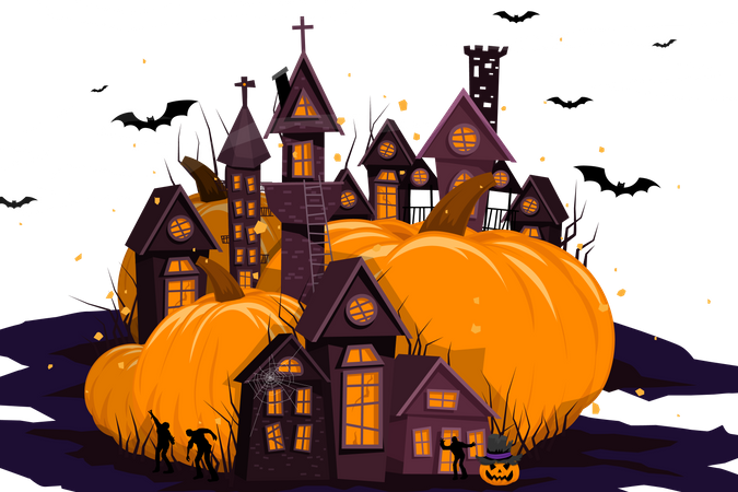 Joyeux Halloween  Illustration