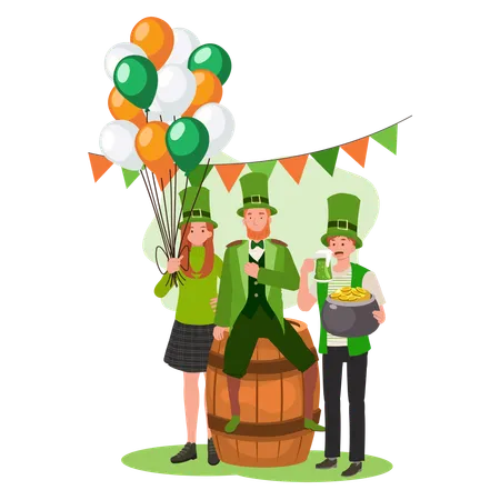 Bonne Saint-Patrick  Illustration