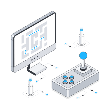 Joystick  Illustration