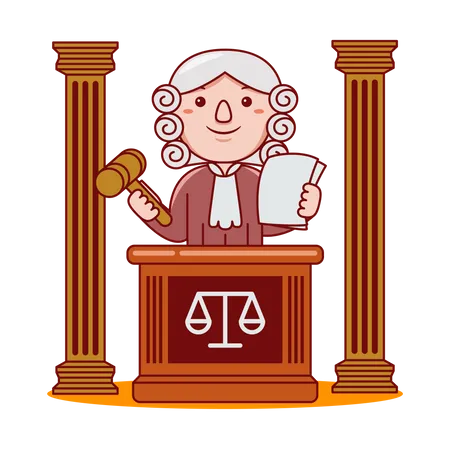 Judge Illustration
