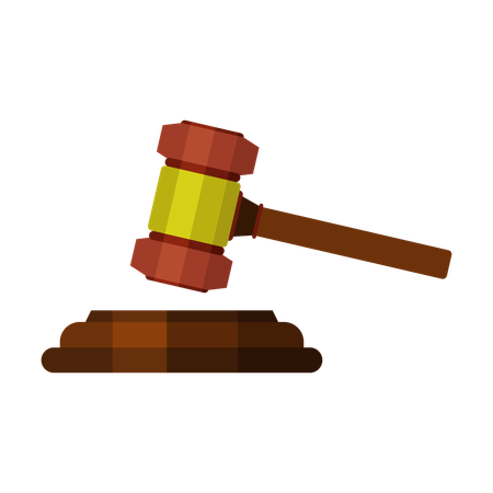 Judge Hammer  Illustration