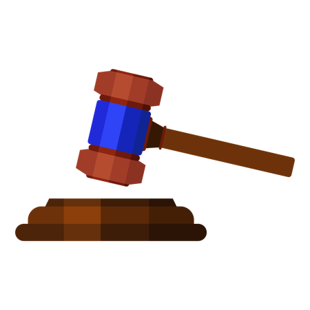 Judge Hammer  Illustration