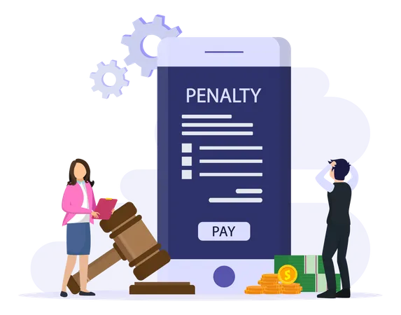 Judicial Penalty  Illustration