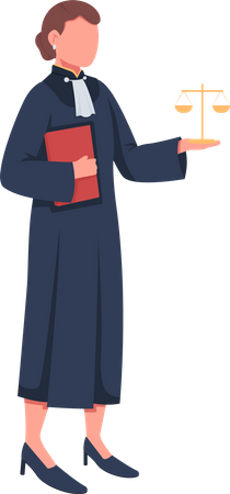 Jueza  Ilustración