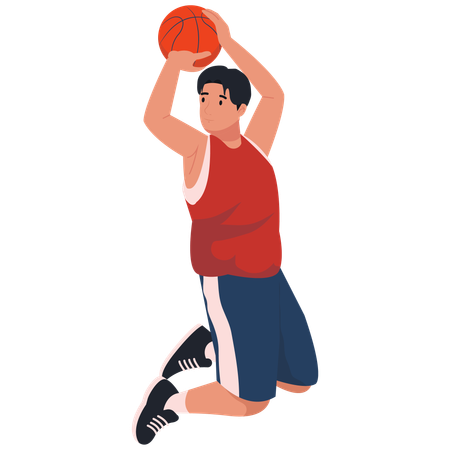 Jump Shot Excellence  Illustration