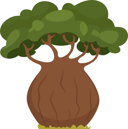 Jungle tree  Illustration