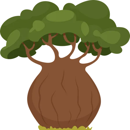 Jungle tree  Illustration