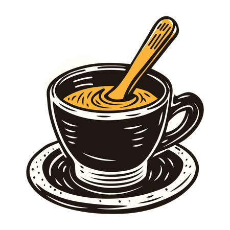 Kaffee  Illustration