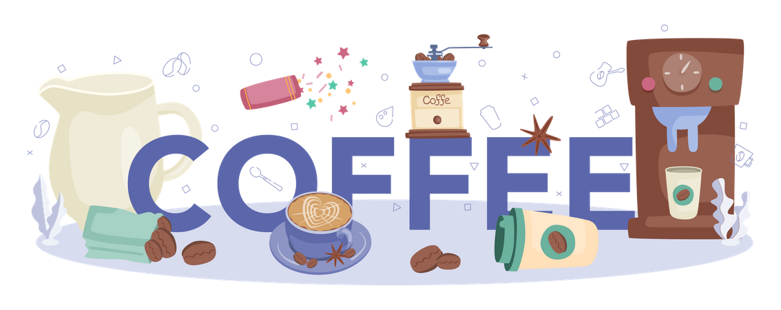 Kaffee  Illustration