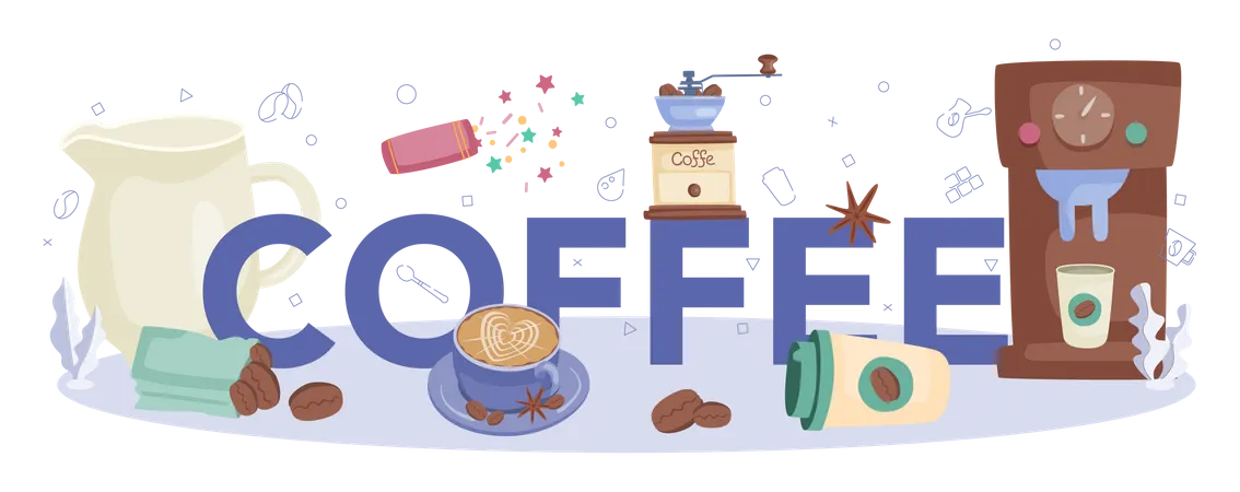 Kaffee  Illustration