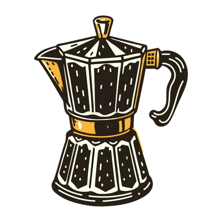 Kaffee Moka  Illustration