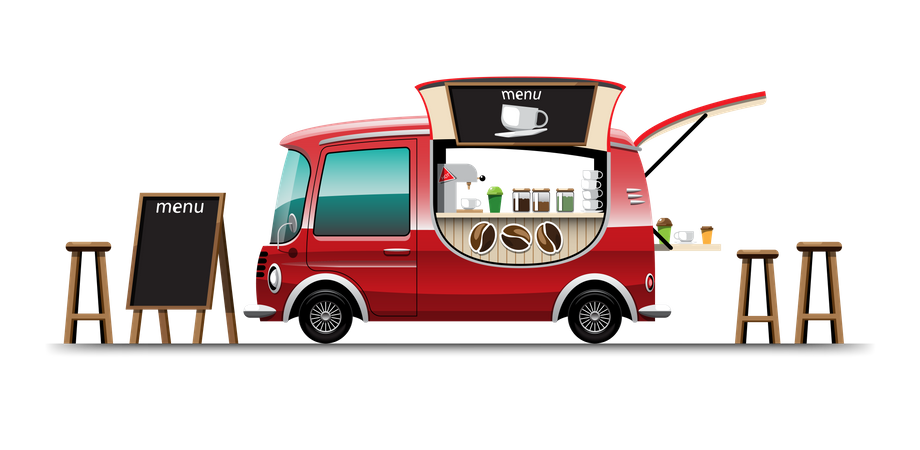 Kaffee von  Illustration