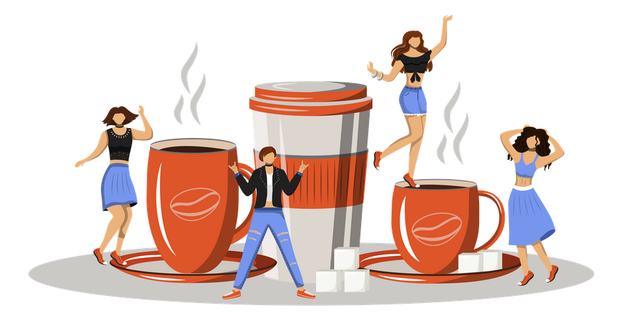 Kaffeefest  Illustration