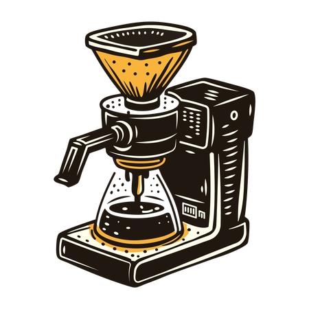 Kaffeemaschine  Illustration