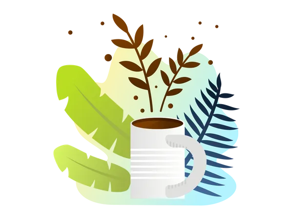 Kaffeetasse  Illustration
