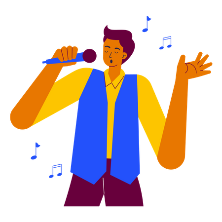 Karaoke  Illustration