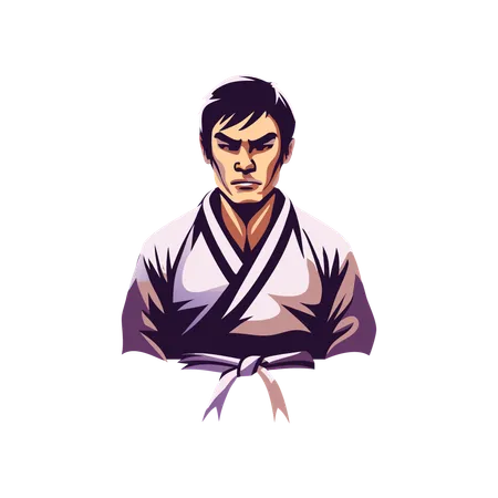 Karate Expert  Illustration