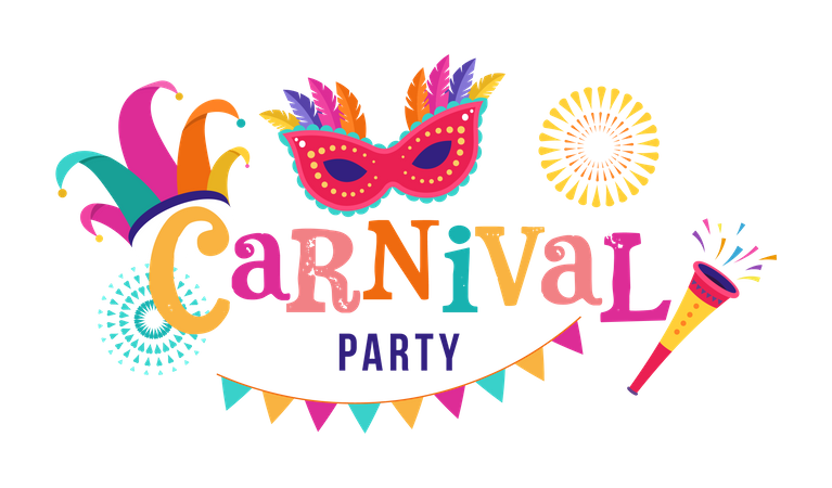Karneval  Illustration