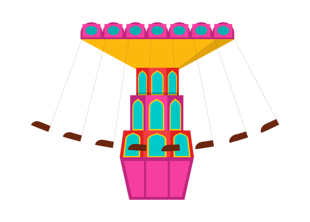 Karussell  Illustration
