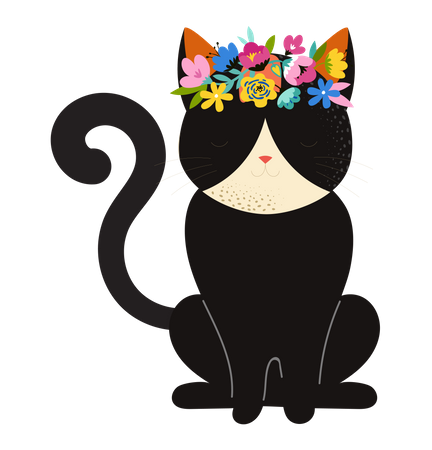 Katze  Illustration