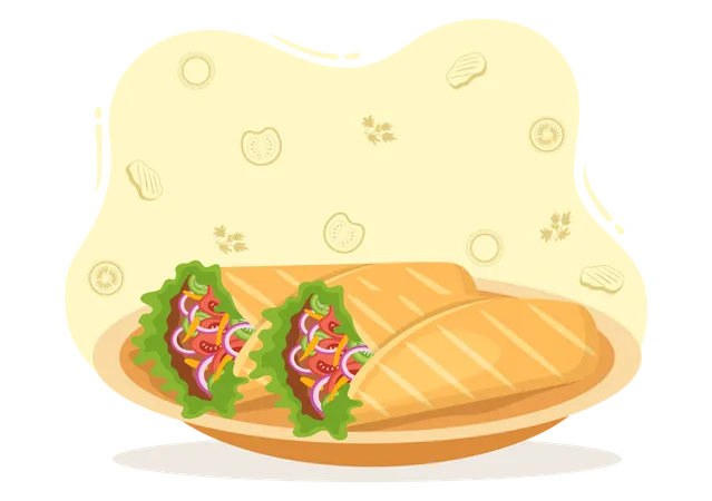 Kebab  Illustration