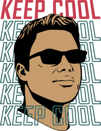 Keep Cool  Illustration